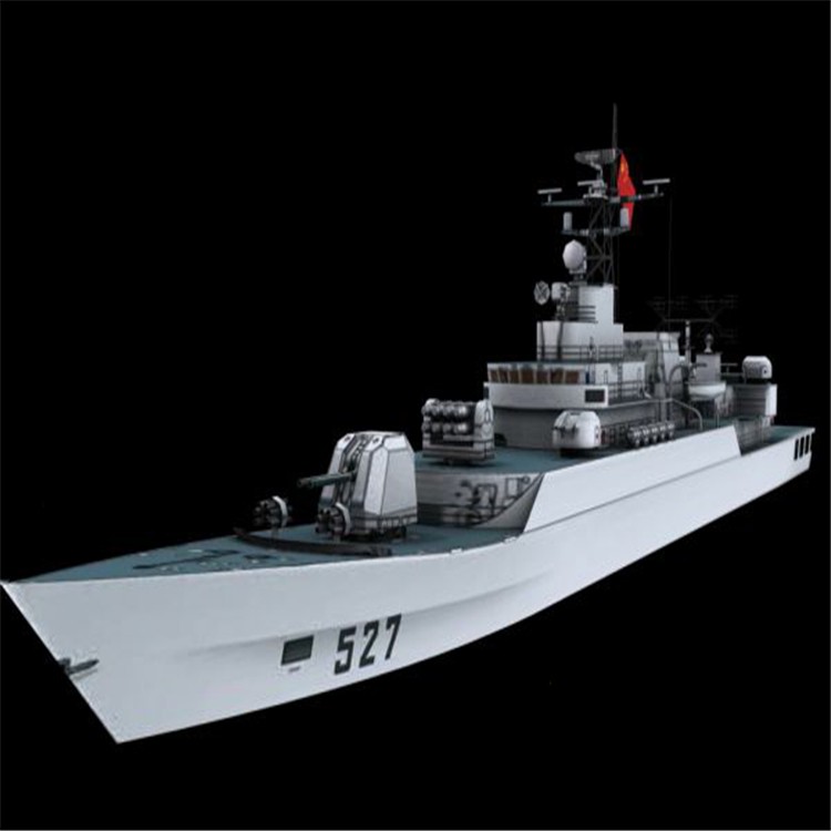 凤凰镇3d护卫舰模型